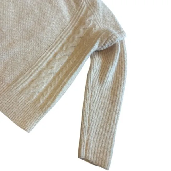 Madewell Cable Havener Pullover Sweater Size Small EUC - Image 7