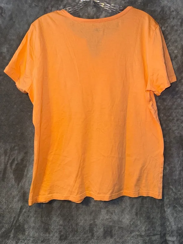 3071 Short Sleeve Layered Look 2-Fer Style Top From Basic Editions, Sz L, Nwt - Image 6