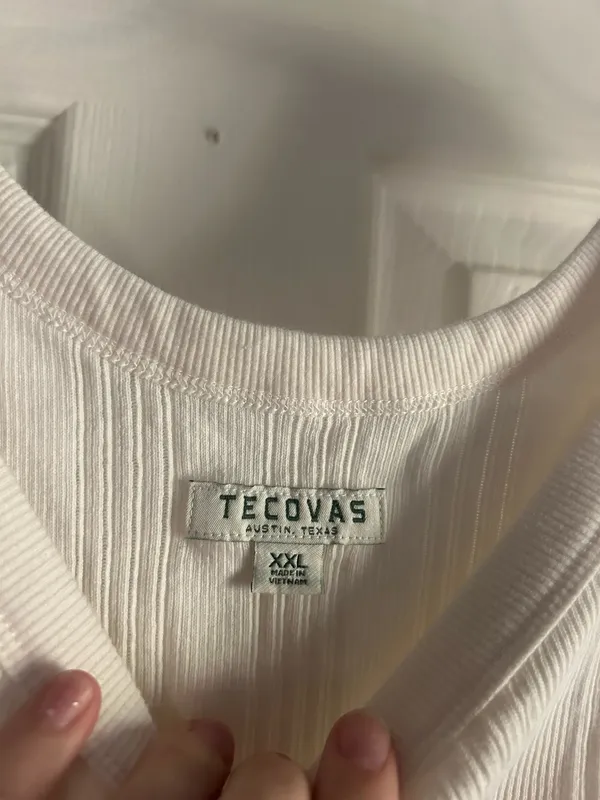 Tecovas tank top White Size XXL - Image 2