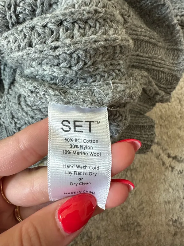 Set Active chunky rib knit sweater  - Image 3