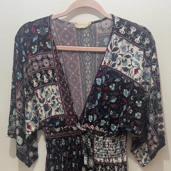 Altard State boho patchwork maxi dress - Image 5