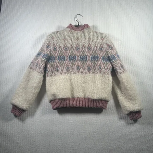 Alafoss Icewool Icelandic Wool Sweater Women’s Medium Vintage Nordic Fair Isle - Image 12