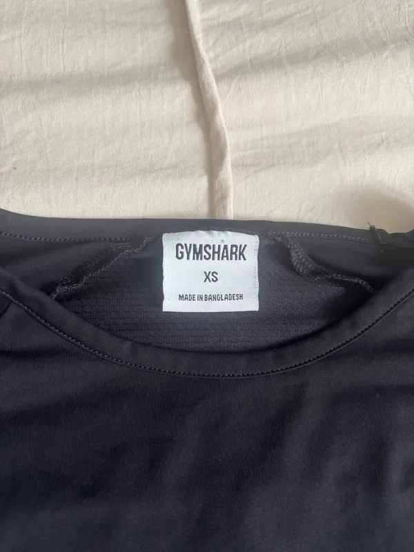 Black Gymshark Long Sleeve - Image 3
