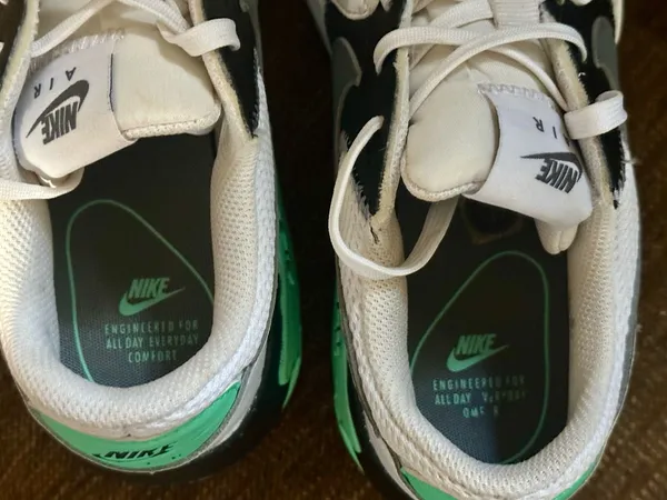 Nike Air Max Women's Excee White Green Gray Athletic Shoes US 8 UK 5.5 EU 39 - Image 7