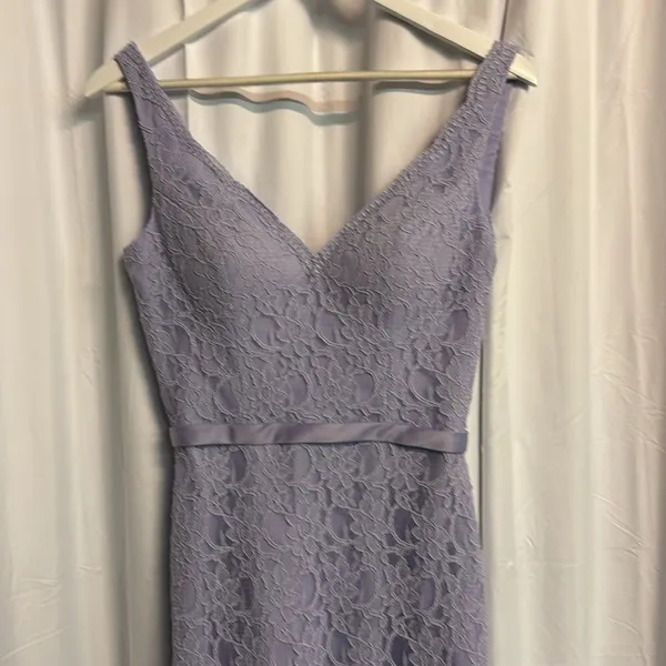 Mori Lee 21541 VIOLET PROM GALA BRIDESMAIDS FORMAL‎ SIZE 4 C46 - Image 3