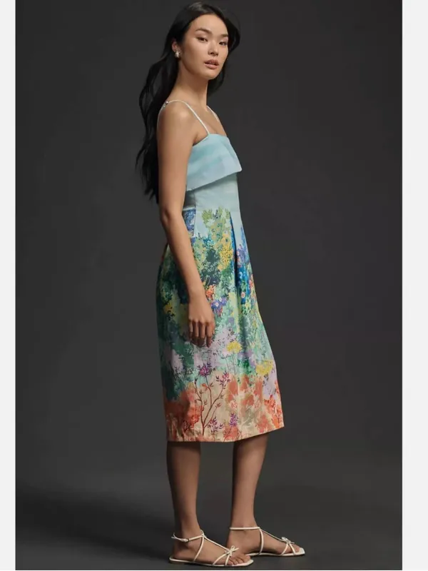 Anthropologie Dress Midi - Image 3