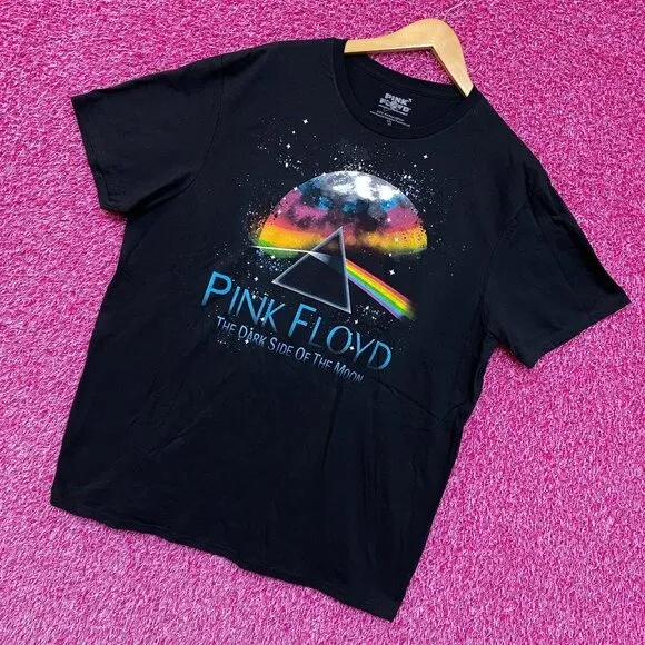 Pink Floyd Dark Side of the Moon Psychedelic Rock Tee XL - Image 3