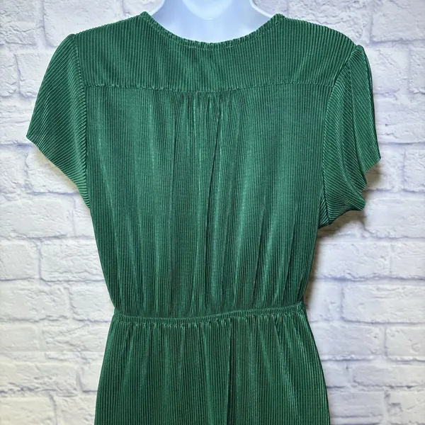 Baltic Born Athena Pleated Maxi Dress Forest Green Maxi Dress Large NWT wedding - Image 15
