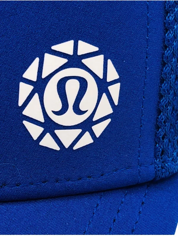 lululemon athletica Seawheeze 1/2 Marathon Race Royal Blue Mesh Trucker Hat - Image 9