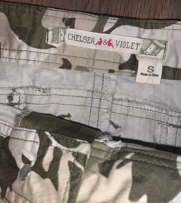 Y2k Camo Micro mini - Image 3