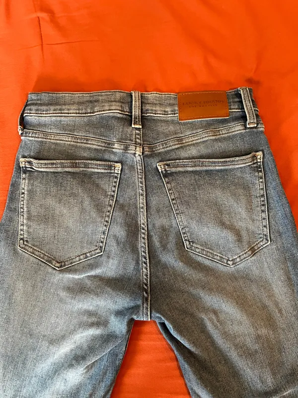 High Rise Skinny Jeans - Image 7