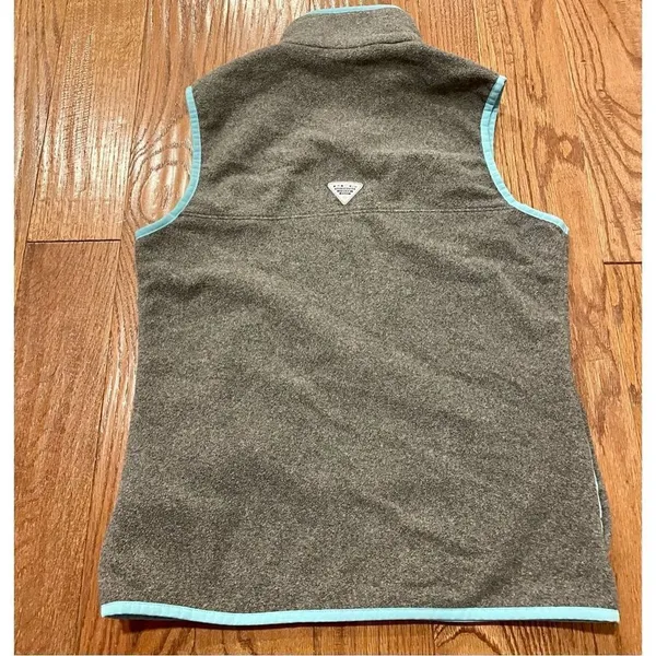 Columbia performance fishing gear fleece vest small - Image 7