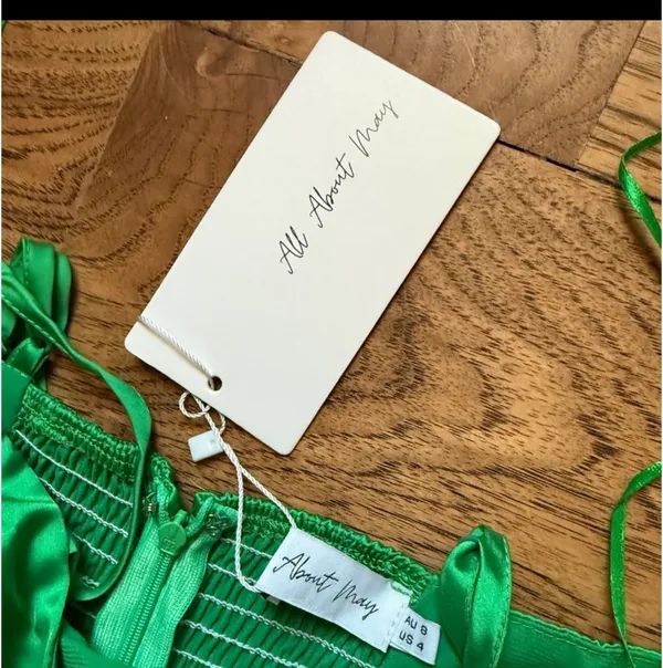 Fortunate One DEVOTION TO YOU MAXI DRESS GREEN - Image 5