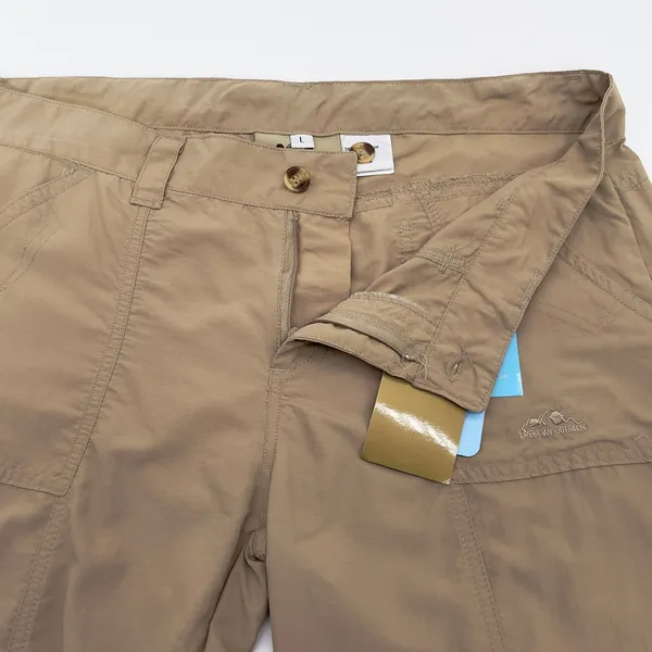 American Outback Convertible‎ Cargo Pants Women Large Quick Dry Gorp Hiking SPF - Image 7