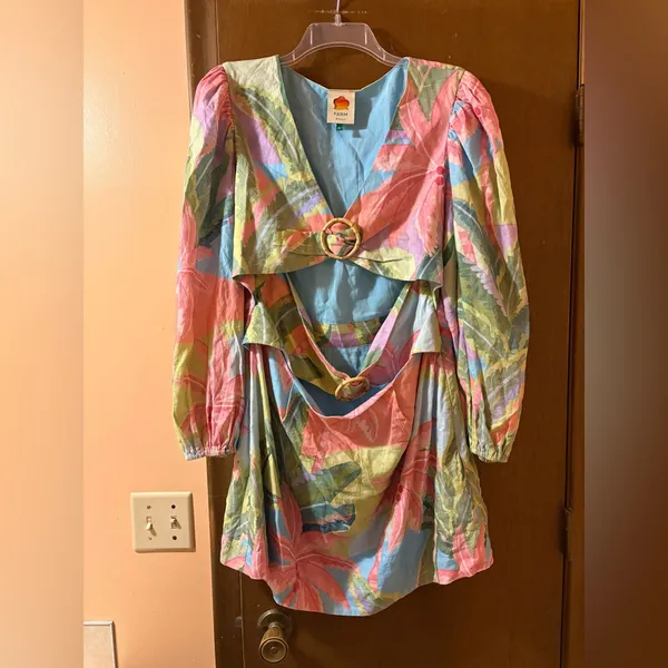 Farm Rio Beach Vibe Mini Dress - Image 4