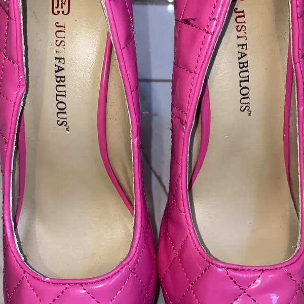 JustFab Pink Heels - Image 11