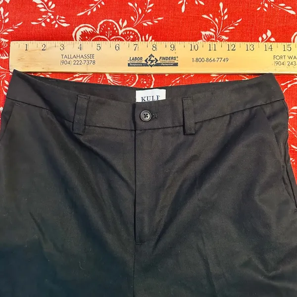 Kule Black Wide‎ Leg High Rise Lyocell Cotton Pants Pants Sz 2 Quiet Luxury New - Image 6