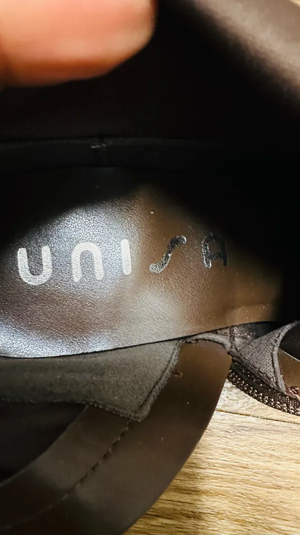 UNISA Brown Pointed Toe Ankle Boots - Image 6