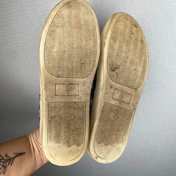 COCONUTS Snakeskin Print Slip On Sneakers Ankle Fashion Casual‎ Shoes - Image 3