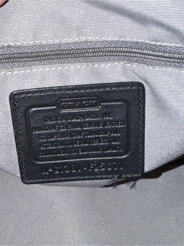 Coach Black Leather Women’s Satchel - Image 8