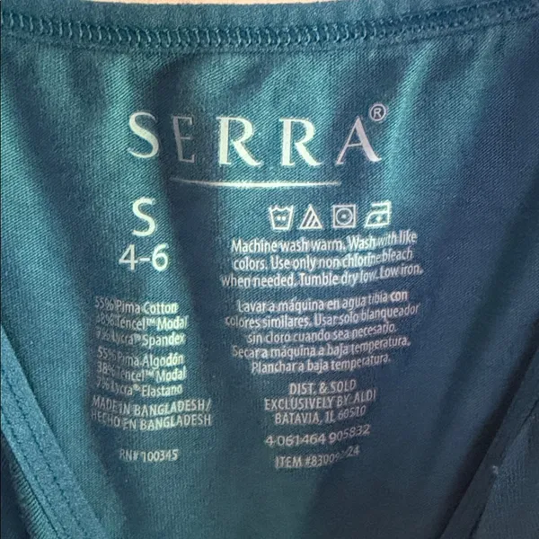 Serra Dark Teal Double-Strap Camisole - Image 2