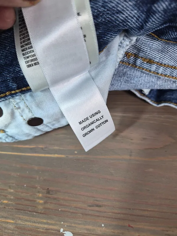 Agolde Parker Jean Shorts Button Fly 24 - Image 11
