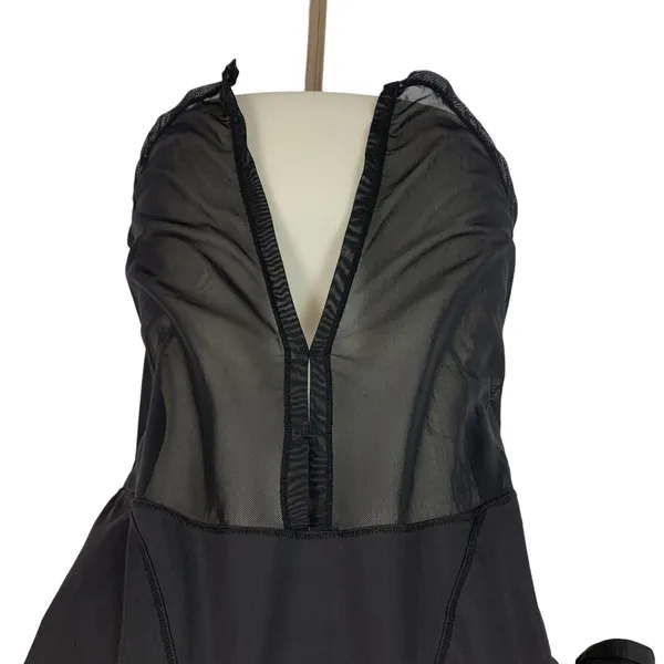 Zyia‎ Medium Black Activewear Top Short Sleeve Gym Fitness Athleisure - Image 5