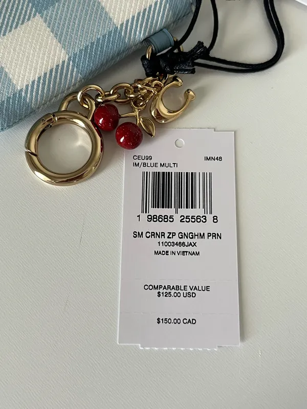 Coach Small Corner Zip Wallet  - Image 4