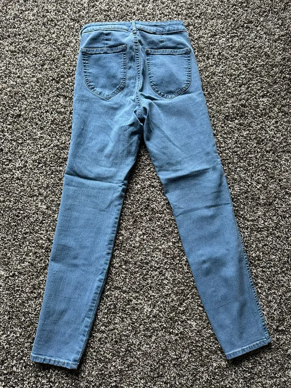 High Waisted Skinny Jeans - Image 2