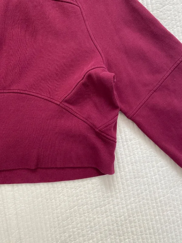 Lululemon maroon half zip scuba - Image 11