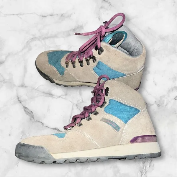 ✨Vintage 90s Merrell Women’s Suede Hi Top Ankle Sz 7 Boots✨ - Image 4