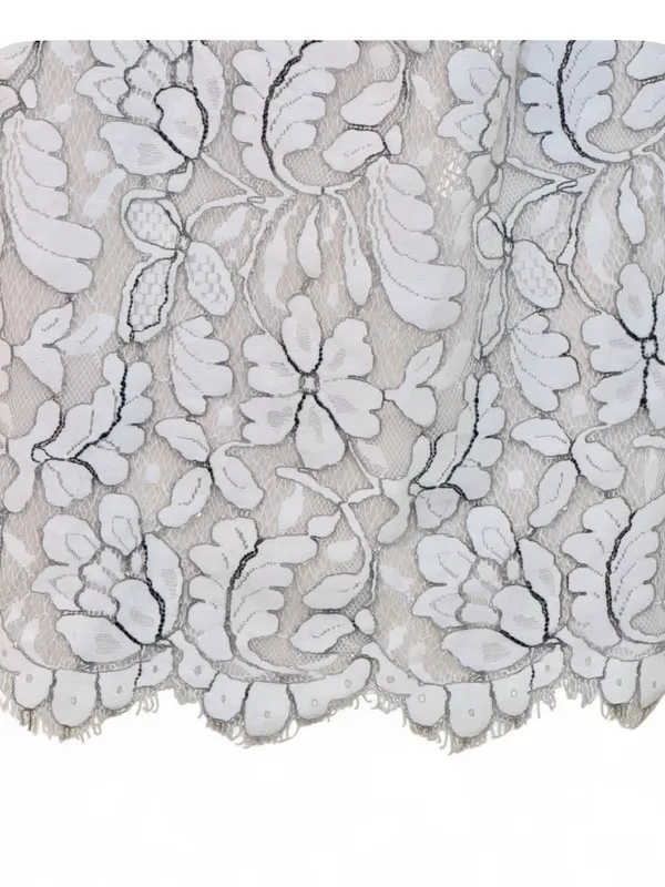 Lulus Women’s Delicate Darling Beige and Ivory Lace Bodycon Mini Dress Size XS - Image 8