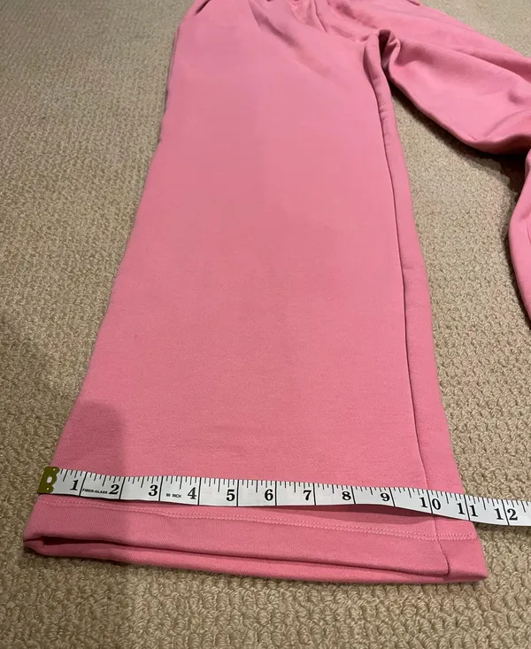 ZARA Long Sleeve Sweatsuit Set With Hoodie And Wide Leg Size XS - Image 8