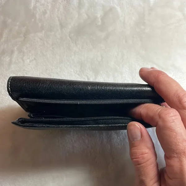 Hype woman’s wallet leather Black - Image 2