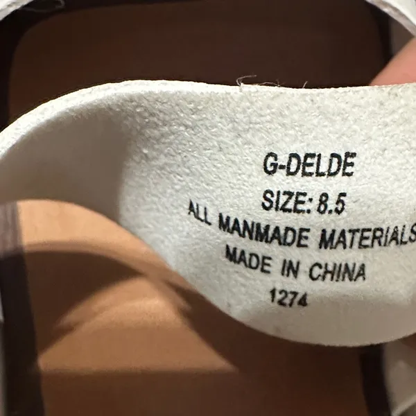 Madden Girl Cream Strappy Sandals - Image 10
