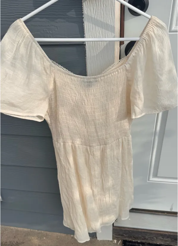 American Eagle White Dress  - Image 3