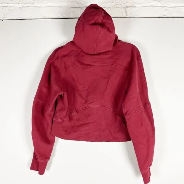 Lululemon Women's Scuba Oversized Half Zip Copped Pullover Hoodie Sweater XS/S - Image 2