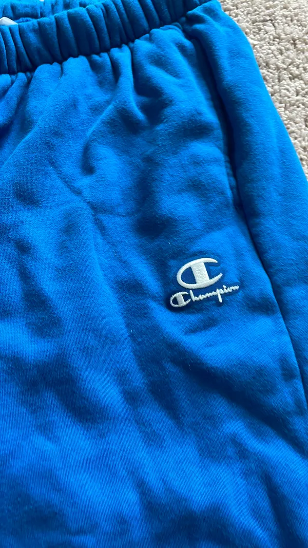 Blue champion sweatpants - Image 5