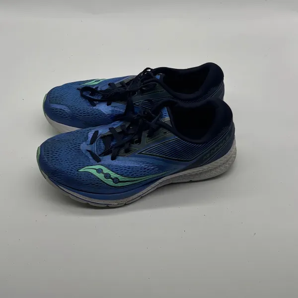 Saucony Kinvara 9 Womens Blue Teal Running Shoes Size 9 - Image 8