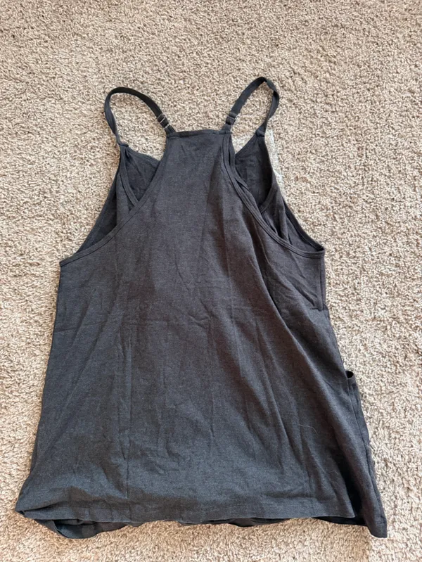 Nib Zenana Relaxed Mini Dress With Built-In Romper Liner Black Size Medium - Image 7