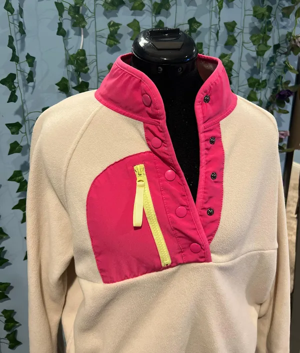 Hippie Rose color block sweatshirt - Image 3
