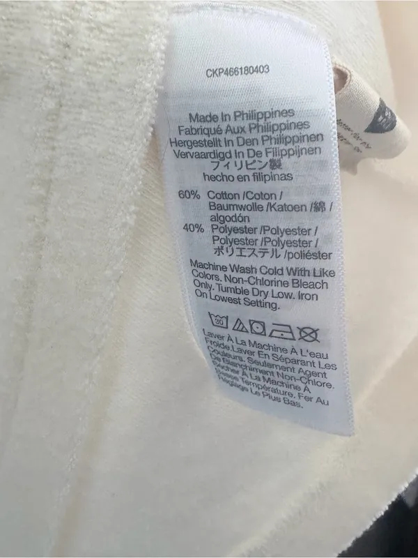 Madewell Off White Puff Sleeve Top Medium - Image 3