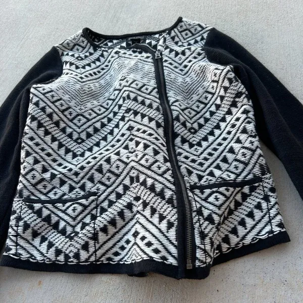 Lucky Brand medium sweater‎ jacket - Image 7
