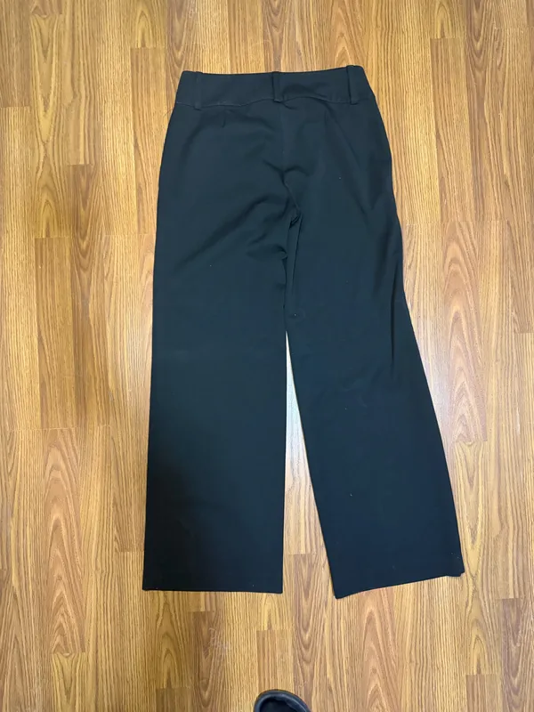 Lauren Ralph Lauren Black Wide Leg Dress Pants Size 2P. - Image 4