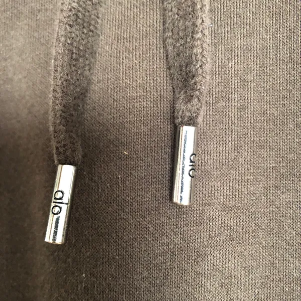 Alo Yoga Accolade Hoodie Expresso XS - Image 5