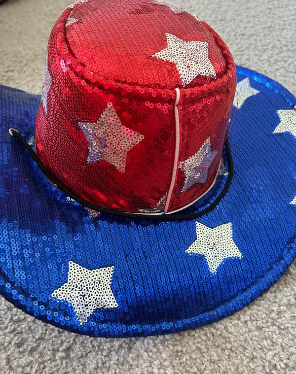 Red Star Cowboy Hat - Image 4