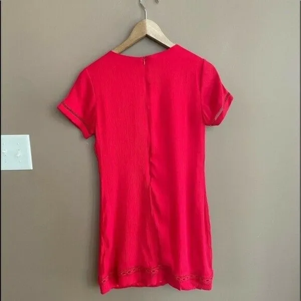 Lulus Perfect‎ Time Shift Dress in Red Size Small - Image 4