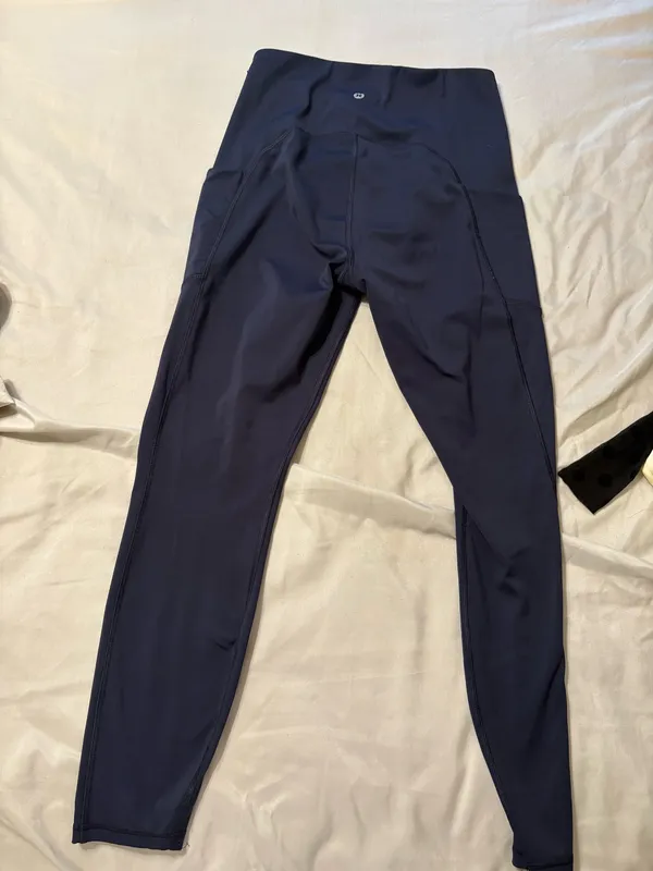 Navy leggings Blue - Image 2