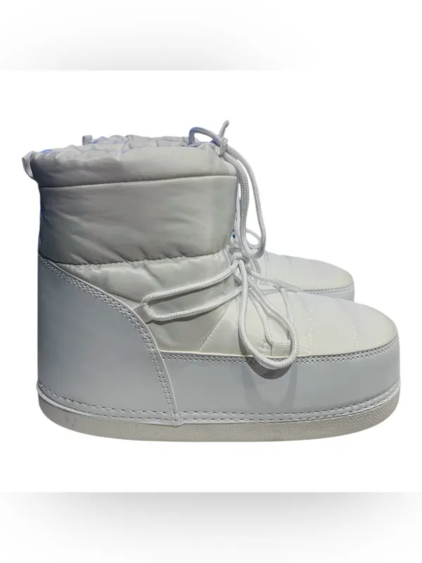 Womens Winter Snow Boots Anti-Slip Ankle Booties Warm Lining Lace-up Outdoor 7.5 - Image 2