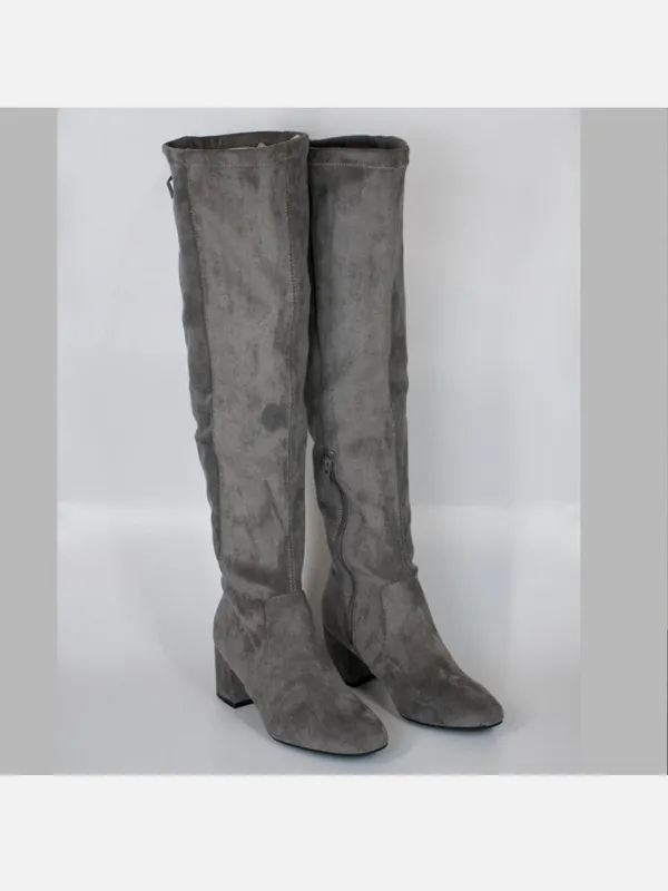 Sugar Grey Suede Over - Image 3